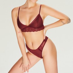Holly Bordo Bralet Büstiyer Holly Bordo Bralet Büstiyer