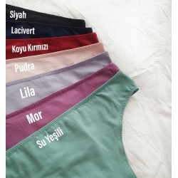 Pamuklu String (7 Farklı Renk) Pamuklu String (7 Farklı Renk)