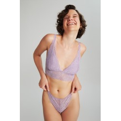 Sırt Detaylı Lila Büstiyer Bralet Sırt Detaylı Lila Büstiyer Bralet