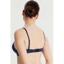 Push Up Basic Lacivert Sütyen