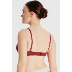 Push Up Basic Bordo Sütyen