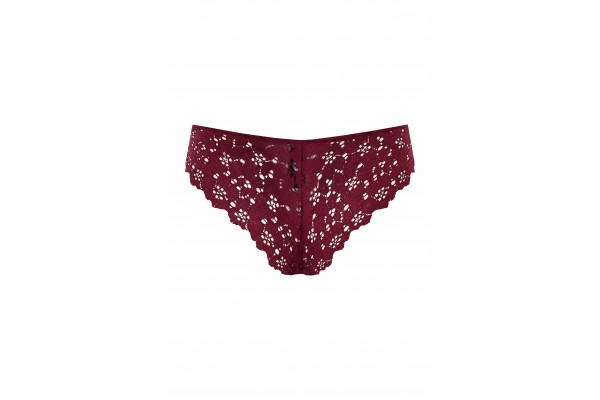 Bordo Dantel Brazilian Külot